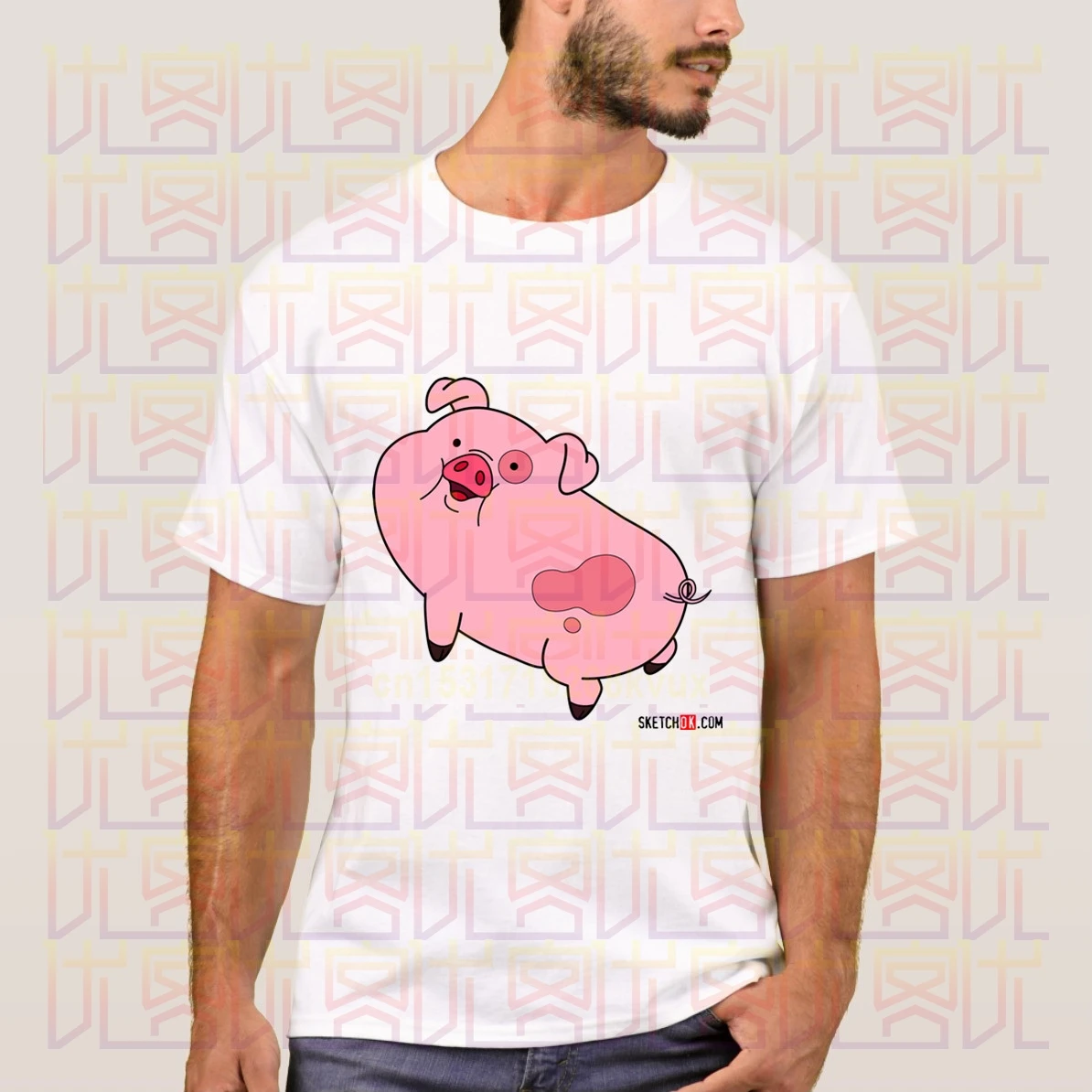 Newest 2020 Summer pig PIG Logo 100% Cotton Clothes Casual T Shirt Present Homme Tops Tees S-4XL | Мужская одежда