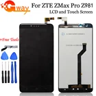 Для ZTE ZMax Pro Z981 ЖК-дисплей с сенсорным экраном дигитайзер высокое качество Замена смартфона для ZTE ZMax Pro LCD + Инструменты