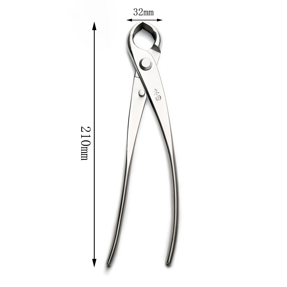 Профессиональный резак с рукояткой 210 мм вогнутыми краями 4Cr13MoV инструмент бонсай