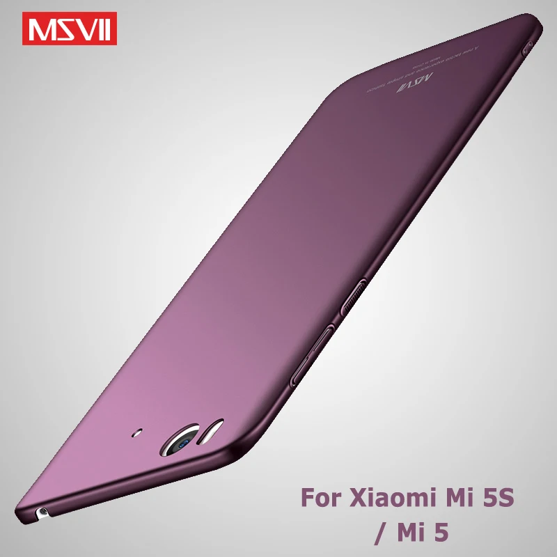 Матовый чехол Mi 5s Mi5 s MSVII для Xiaomi A1 5X Xiomi Global жесткий из поликарбоната 5 Mia1 Mi5x Mi5s
