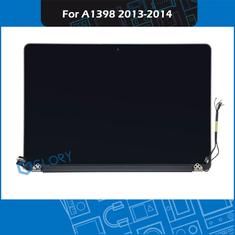 Оригинальный Полный Дисплей в сборе для Macbook Pro Retina 15 &quotA1398 ЖК-экран 2013 2014 года EMC