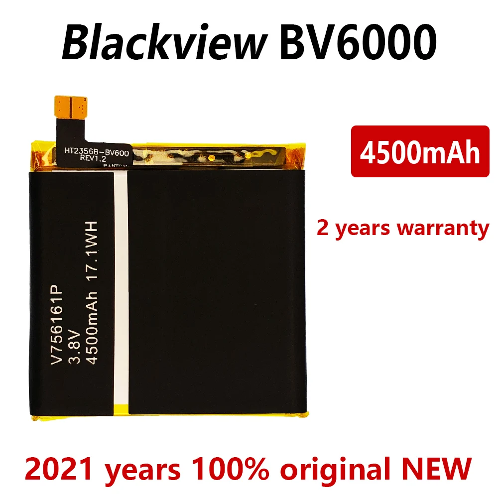 Оригинальный аккумулятор 4500 мАч для Blackview BV6000 BV6000S оригинальный запасной