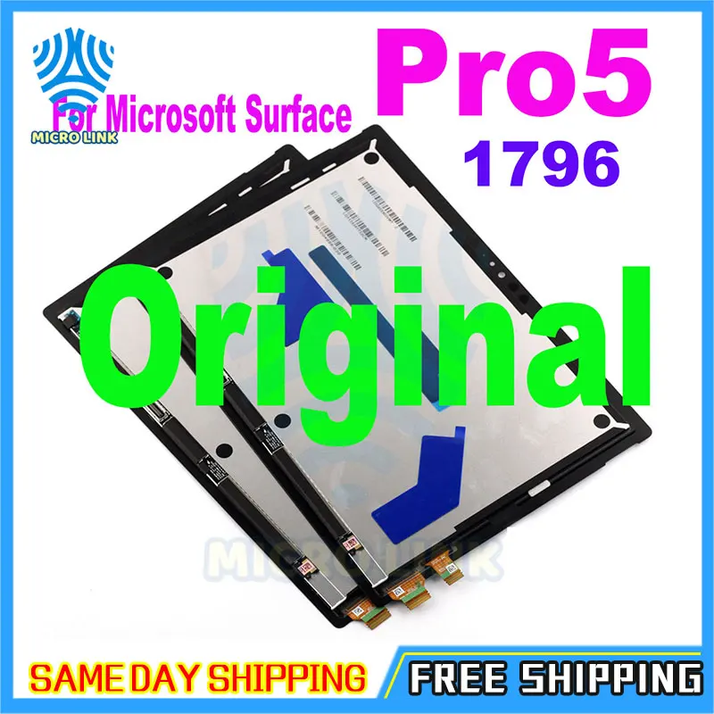 Оригинальный дисплей для Microsoft Surface Pro 3 1631 4 1724 5 1796 PRO 6 1807 PRO7 1866 ЖК-дисплей с