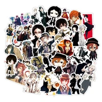 1050pcs bungo stray dogs anime sticker stickers pvc graffiti stickers suitcase luggage guitar car waterproof for children toys