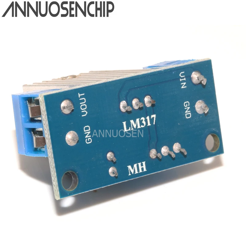 2 шт. понижающий преобразователь постоянного тока LM317 модуль с низкой пульсацией