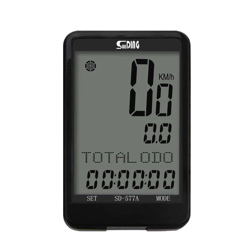 Беспроводной Велосипедный компьютер водонепроницаемый проводной 8 языков