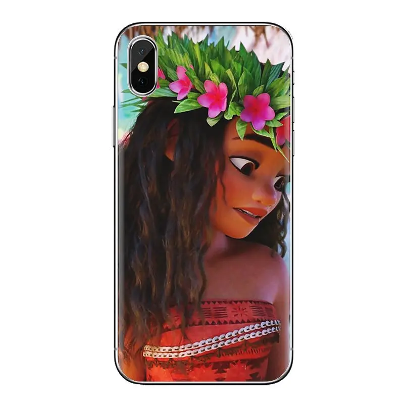 Анимация Moana мультфильм для iPod Touch Apple iPhone 4 4s 5 5S SE 5C 6 6S 7 8 X XR XS Plus MAX мягкие