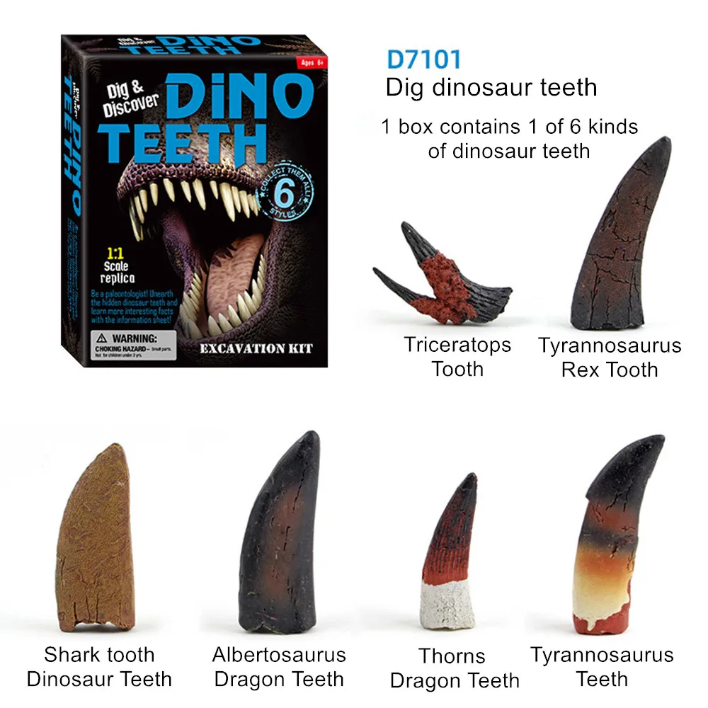 Детские игрушки-раскопки сделай сам новые археологические игрушки динозавров 6