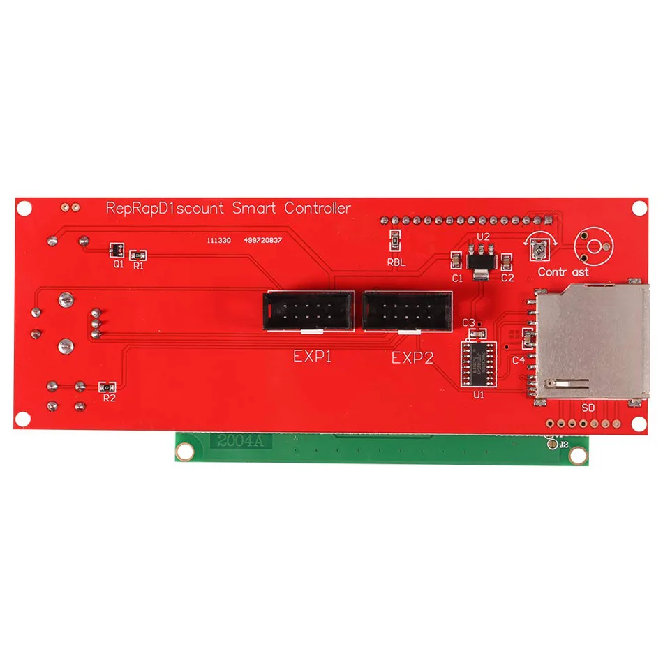 1 шт. ЖК-дисплей 3D принтер Reprap Smart Control ler Ramps 4 2004 LCD управление | Компьютеры и офис