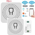 Переключатель для умного дома, выключатель с Wi-Fi для XiaoMi Smat, беспроводной пульт дистанционного управления сделай сам, выключатель света с Wi-Fi для Alexa Google Home