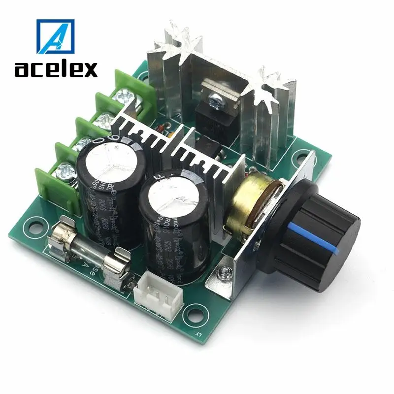 Регулятор скорости двигателя постоянного тока 12 В 24 30 в 40 13 кГц зеркальный