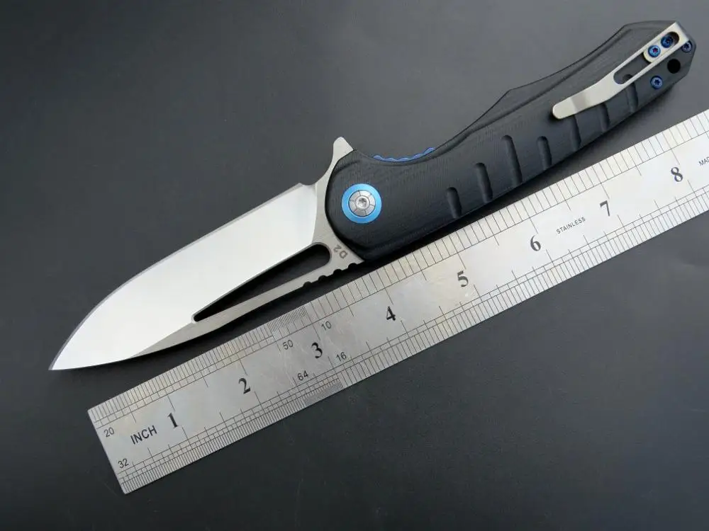 Eafengrow EF916 складной нож Походный Джек D2 лезвие G10 Ручка выживший Тактический
