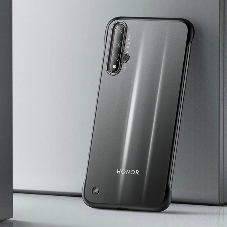 Чехол для телефона huawei Honor 20 Nova 5 5i 4 4E 3 Pro, безрамный матовый чехол для huawei mate 10 20 20X P20 P30 Lite Pro