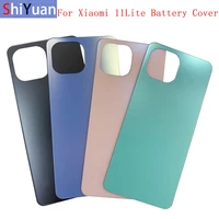 battery cover rear door housing back case for xiaomi mi 11 lite battery cover with logo replacement parts