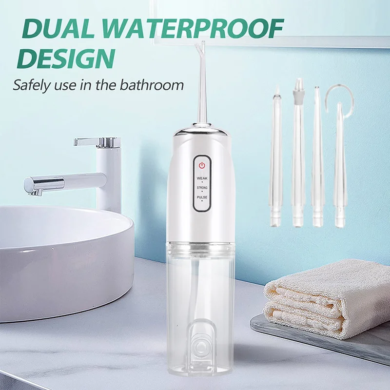 

Oral Irrigator Home Professional Oral Irrigator Water Tank Portable Oral Irrigator USB Rechargeable Dental Cleaner Teeth Cleaner