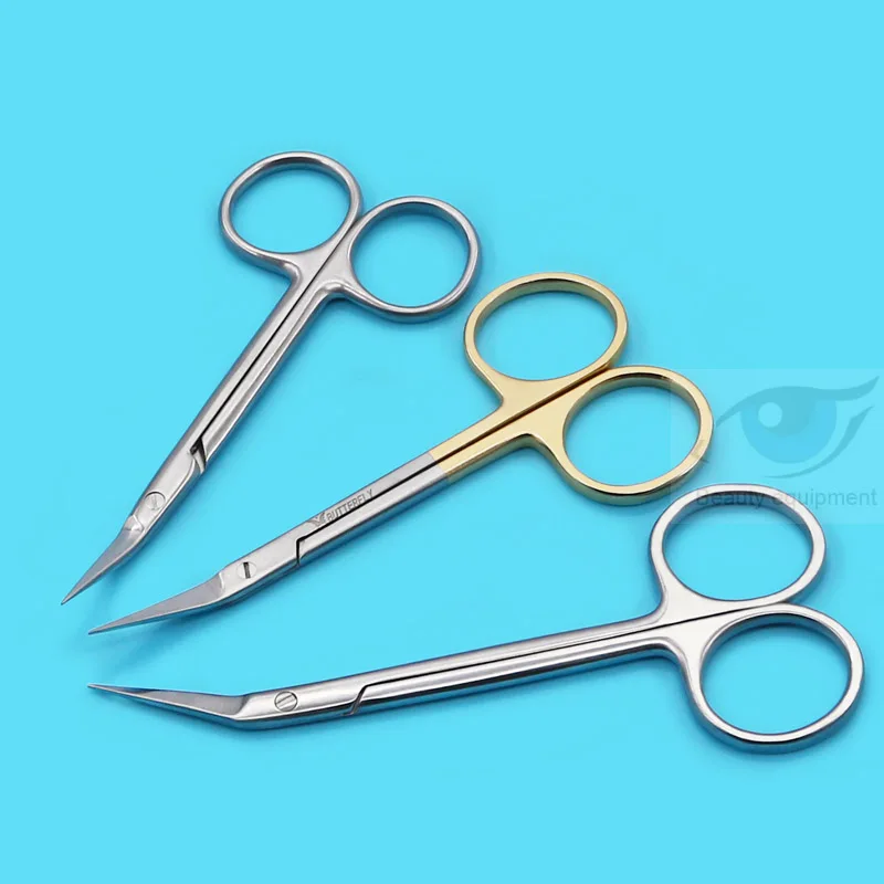 Ножницы для носовой перегородки с бабочками и перьями экспресс-ножницы золотого