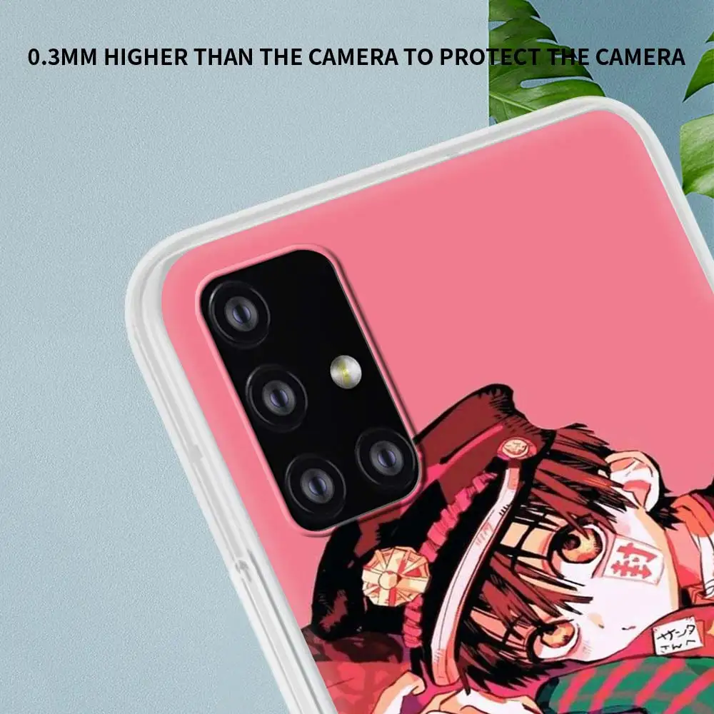 

Toilet Bound Hanako Kun Silicone Phone Case For Samsung Galaxy A51 A50 A71 A21s A31 A41 A10 A20 A70 A30 A12 A02s TPU Cover Coque