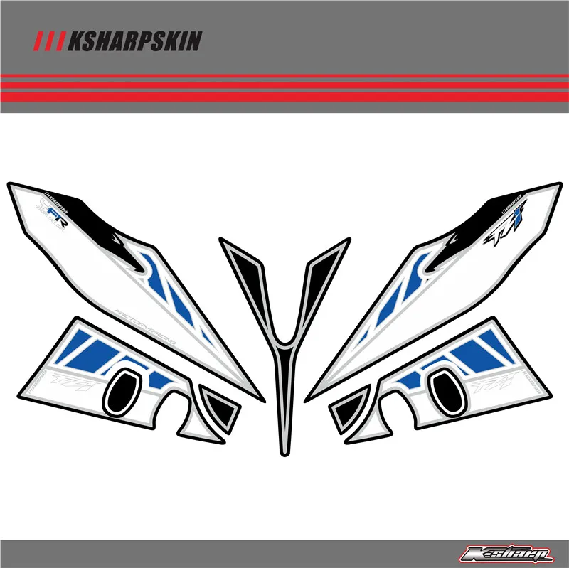 

Front Fairing Motor Number Board 3D Gel Protector for YAMAHA FZ1 SA 2006