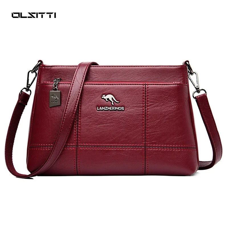 OLSITTI High Quality PU Leather Shoulder Bags for Women 2020 Designer Fashion Crossbody Bag Luxury Women's Handbags Sac A Main
