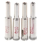 4 шт. 10 мм диаметр Алмазное покрытие сверло мраморная плитка стекло отверстие пила режущий инструмент