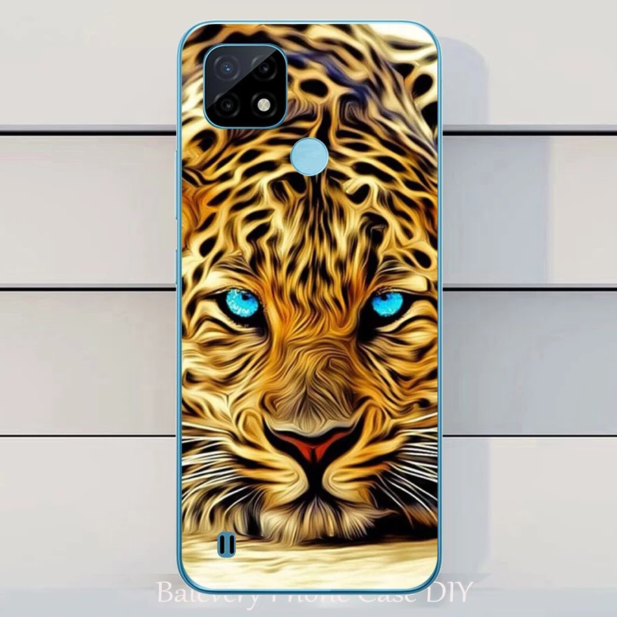 Для REALME C21 6 5 дюймов чехол модный силиконовый мягкий симпатичный из ТПУ задний s