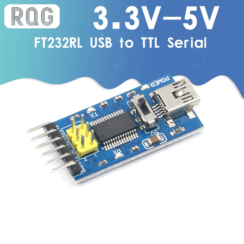 1 шт. Базовая плата преобразователя для arduino FTDI FT232RL USB в TTL последовательный IC