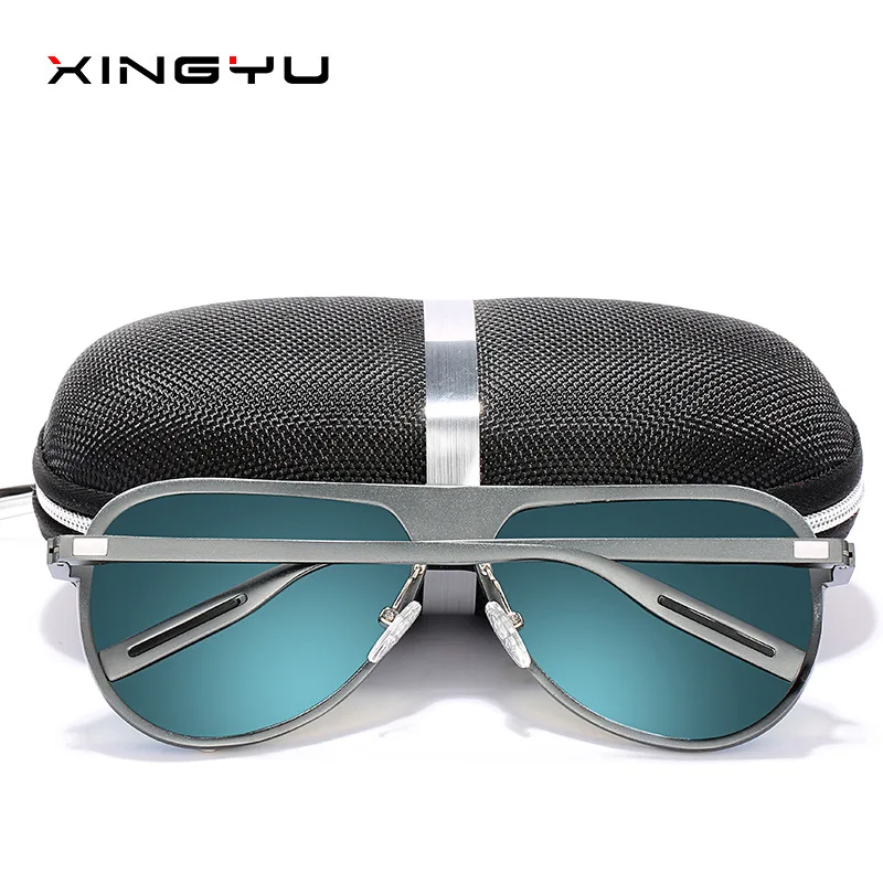 Красочные мужские солнцезащитные очки для вождения с защитой от