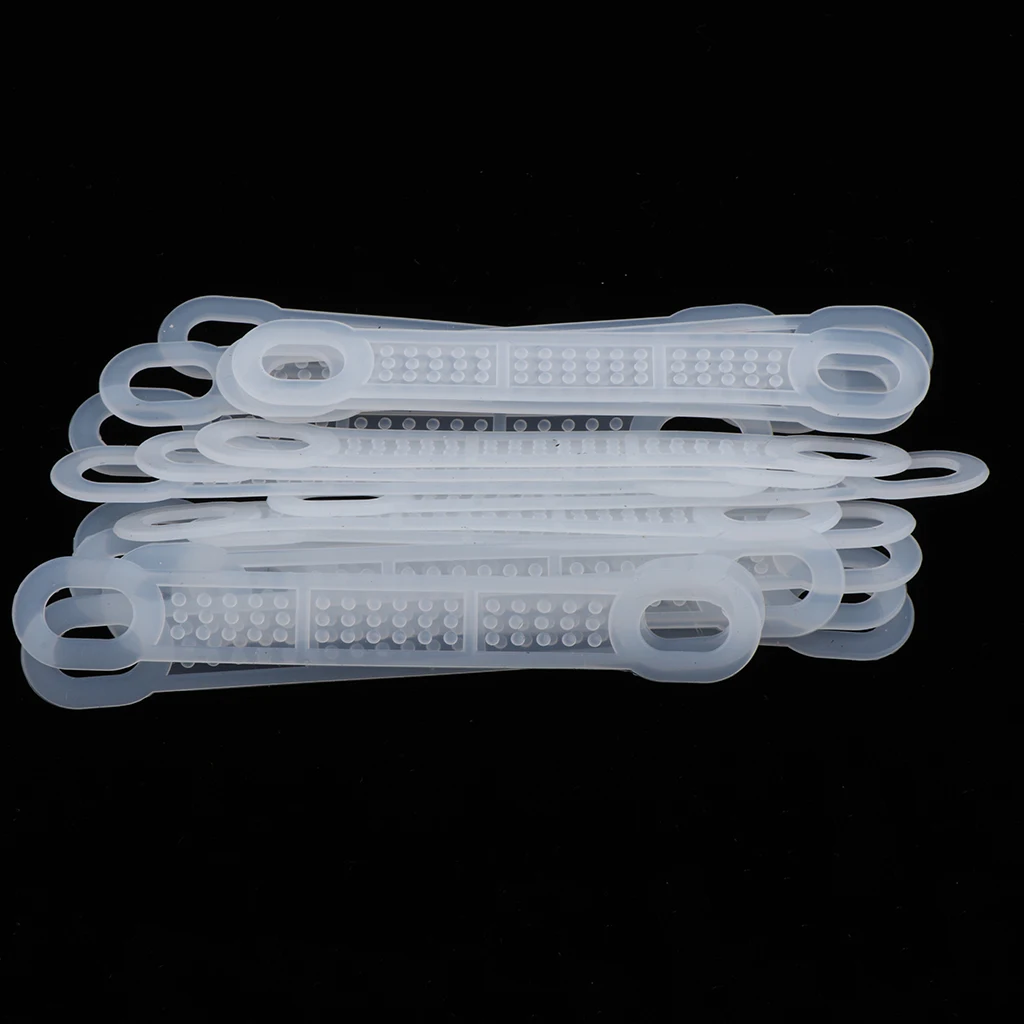 

20 Pieces Non Slip Shoulder Grips Strips for Wooden Plastic Hangers