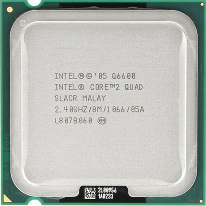 Оригинальный процессор Intel CORE 2 QUAD Q6600 40 ГГц/8 Мб/1066 МГц четырехъядерный разъем 775