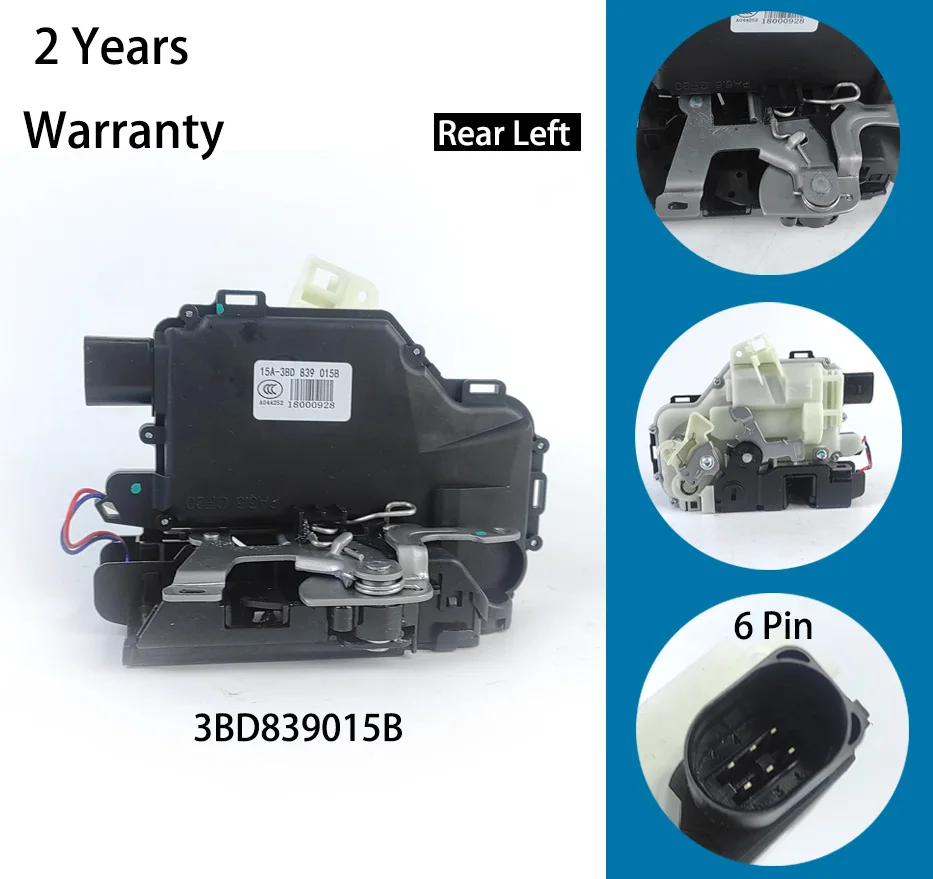 Привод дверного замка задний правый для VW PASSAT B5/PASSAT B5.5 BORA CLASICO JETTA Beetle 3B1 839 015A 6X1 013H