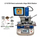 Полуавтоматическая наладочная станция LY G720 BGA с комплектом для реболлинга для ноутбуковигровых консолей, универсальные трафареты для зажима, Паяльные шарики