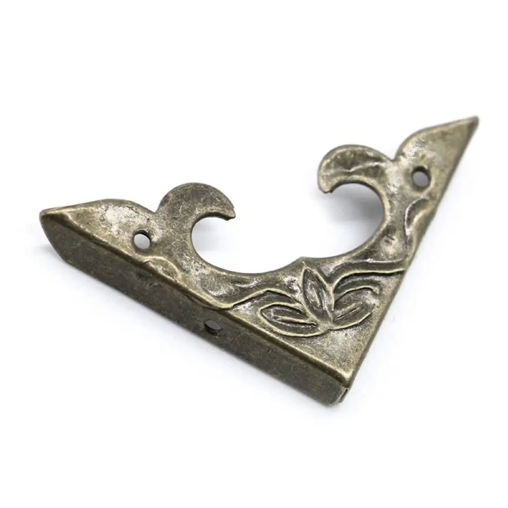 

4Pcs 30x4mm Antique Bronze Corner Bracket Hardware Scrapbook Album Protector Home Improvement Hardware Suppies