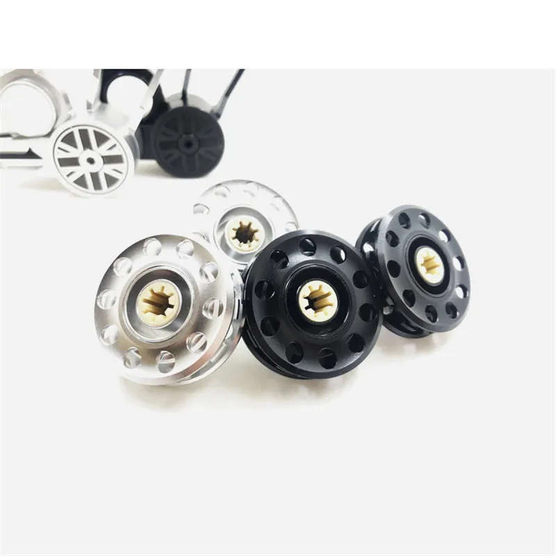 

Folding bicycle chain tensioner guide wheel for brompton bike 1/2/3/4 speed upgrade