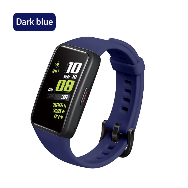 Силиконовый ремешок для смарт-браслета huawei honor band 6 защитный чехол пленка браслет