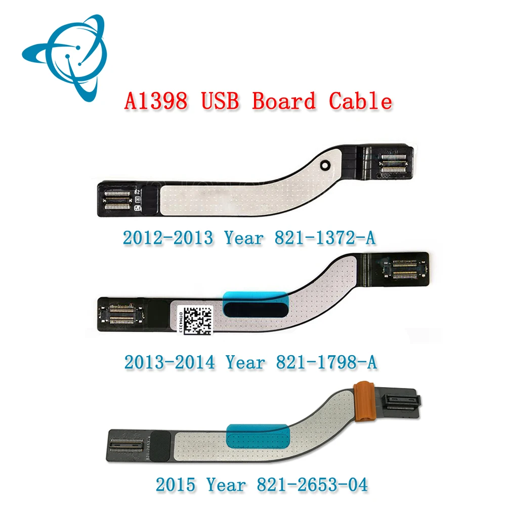 

Shenyan Original A1398 USB I/O Power Board Cable For Macbook Pro Retina 15.4" 821-1372-A 821-1798-A 821-2653-A 2012-2015 Year