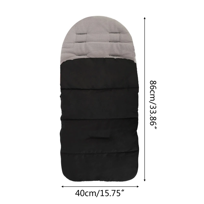 

Baby Infant Stroller Footmuff Pram Muff Pad Winter Autumn Warm Windproof Swaddle Wrap Sleeping Bag Blanket for Buggy Pushchair