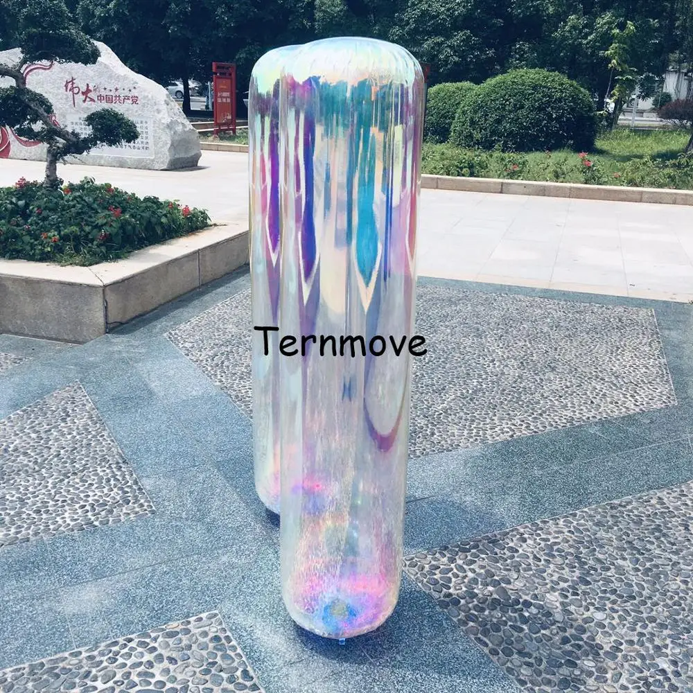 Гигантский надувной зеркальный подвесной мешок для песка боксерская сумка груша