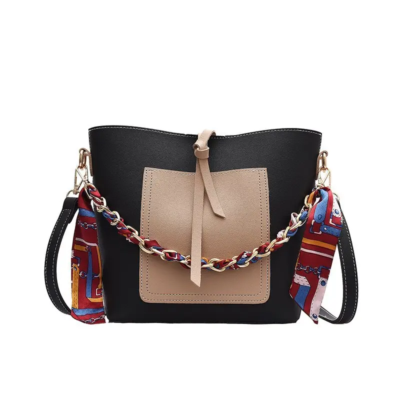 

Simple Chain Branded Bag PU Leather Crossbody Bags For Women 2020 Tend Shoulder Handbags Female Travel Fashion Hand Bag bolsos