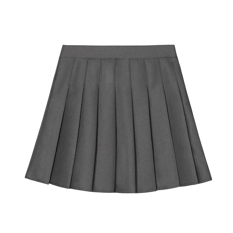 

Pleated skirt female student short skirt high waist black and white half-length skirt spring and summer new dance A-line skirt