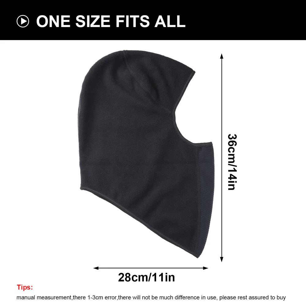 Полярная Балаклава из флиса для холодной погоды зимняя теплая мотоциклетная