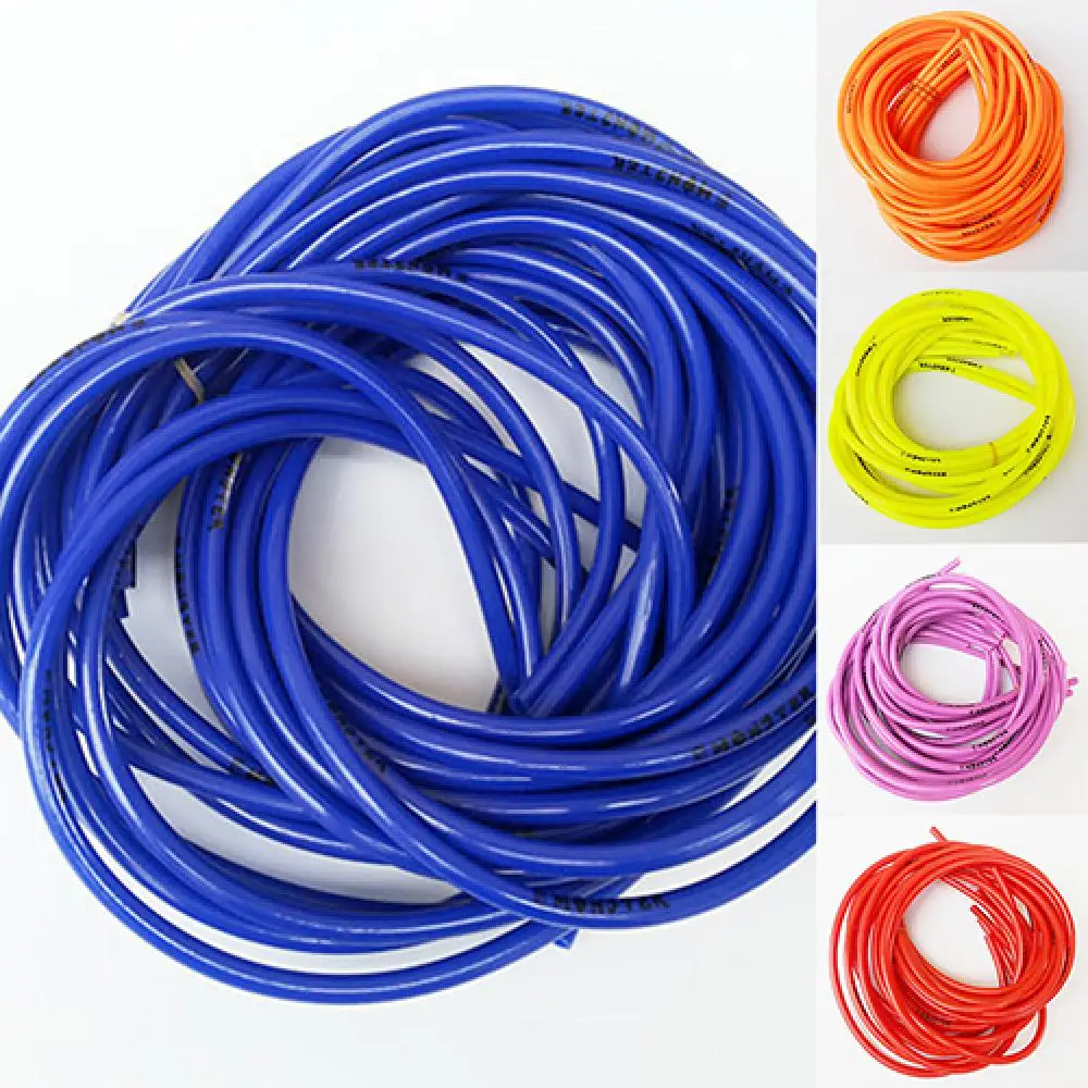 

85% Hot Sales!!! Universal Motorcycle Bike 1M Petrol Fuel Hose Gas Oil Pipe 5mm I/D 8mm O/D Tube