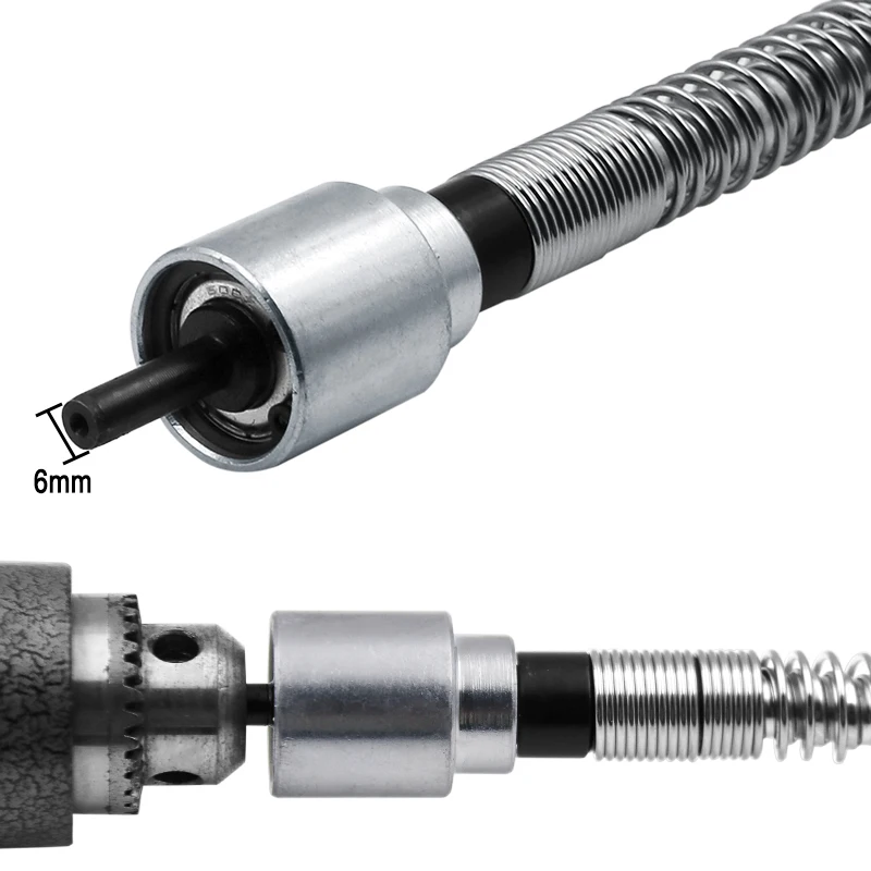 Наконечник для электрической дрели гибкий вал 6 мм |