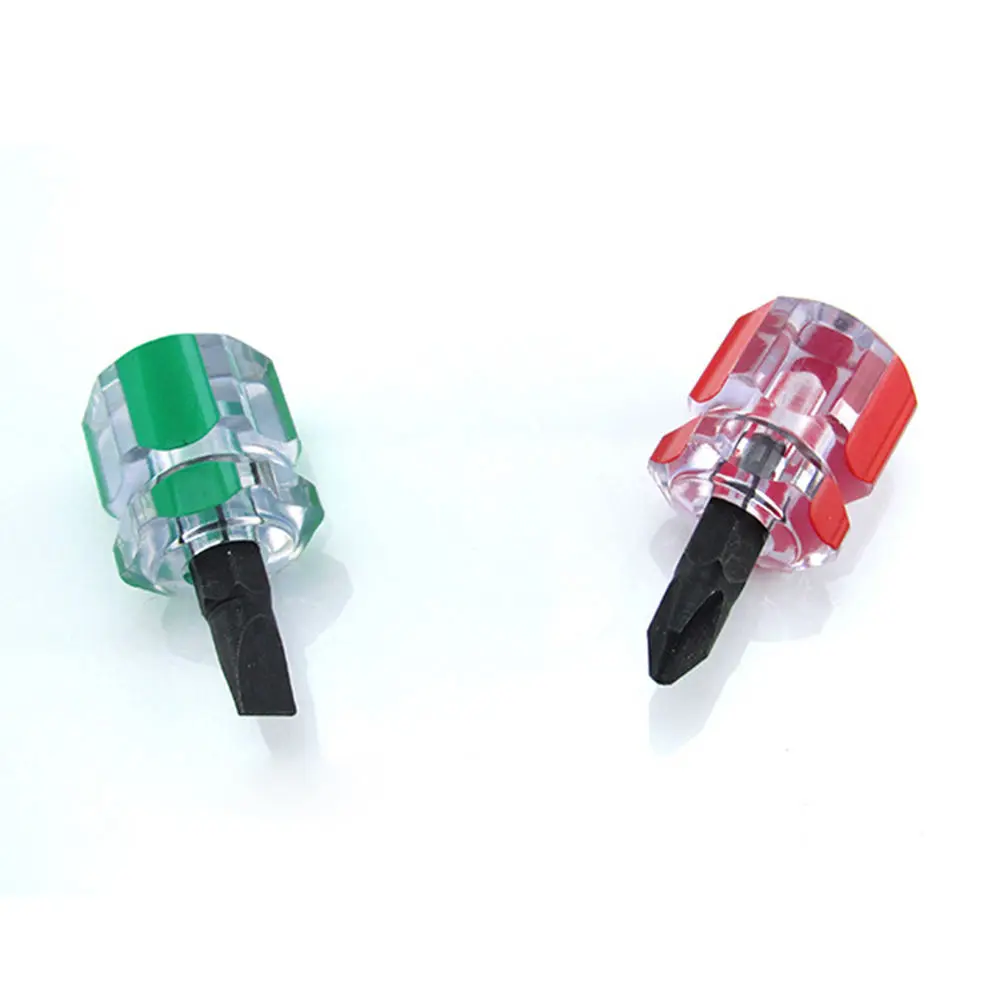 

Портативная односторонняя мини-отвертка инструменты 6x4 мм 2 шт. Нескользящая отвертка Philips Bits