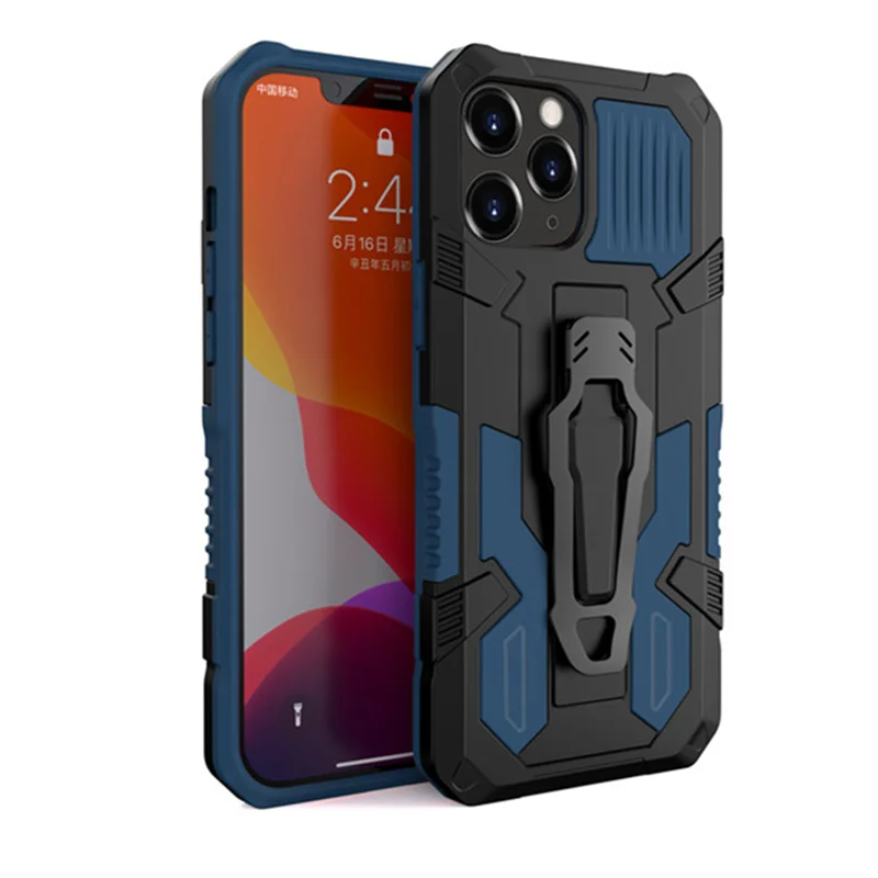 

Shockproof Armor Case For iPhone 13 Pro Max 13Max 13mini Kickstand Belt Clip Back Cover For iPhone 13Pro Max Cover Coque Funda