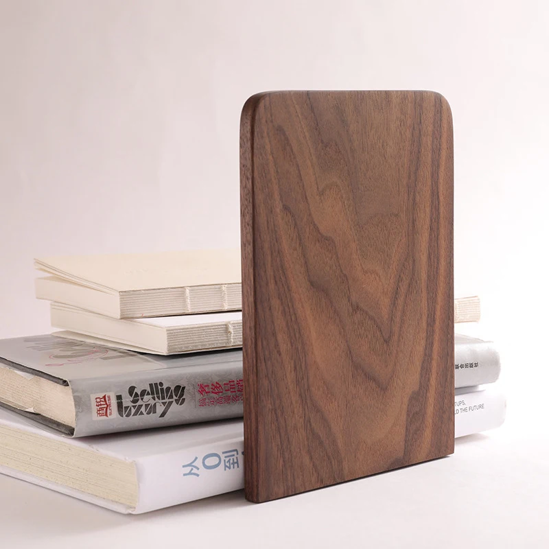 

Подставка для книг из натурального дерева, креативная многоразовая книжная полка стойкая к падению, для офиса, рабочего стола, для студенто...