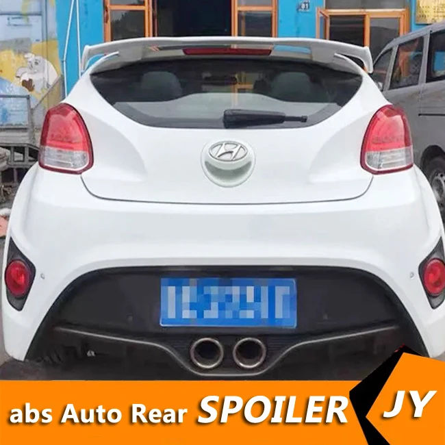 Спойлер для Hyundai Veloster 2011 2018 спойлер из АБС пластика заднего крыла автомобиля