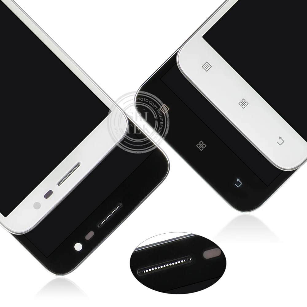 Srjtek для Lenovo A8 A806 ЖК-дисплей Матрица сенсорный экран дигитайзер сборка с рамкой 5 0