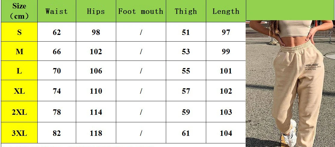 

Letter High Waist Women Pants 2021 Spring Autumn Femme Fashion Simple Casual Solid Pant Girls All-Match Fresh Women Sweatpants