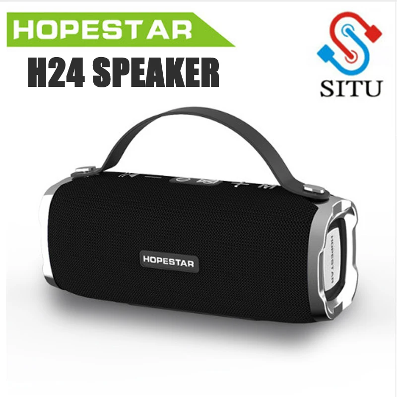 

Портативная беспроводная Bluetooth-Колонка Hopestar H24, водонепроницаемая, полнодиапазонная, Громкая колонка, стерео, Поддержка динамика s