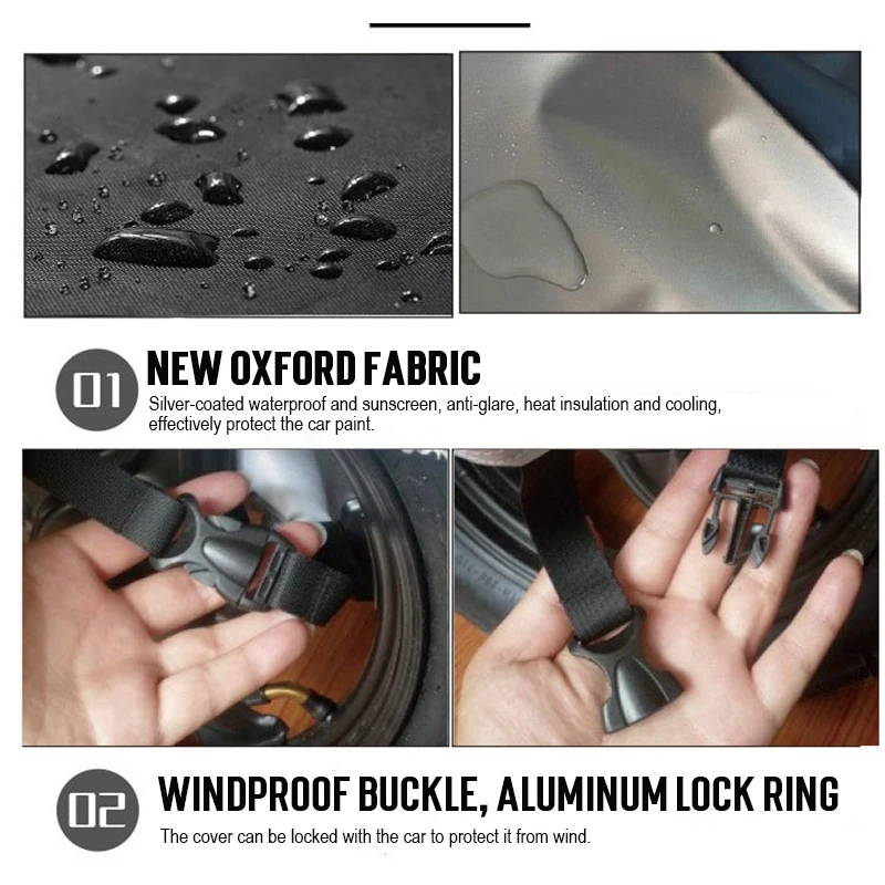 Чехол для мотоцикла S-4XL водонепроницаемый пыленепроницаемый чехол скутера